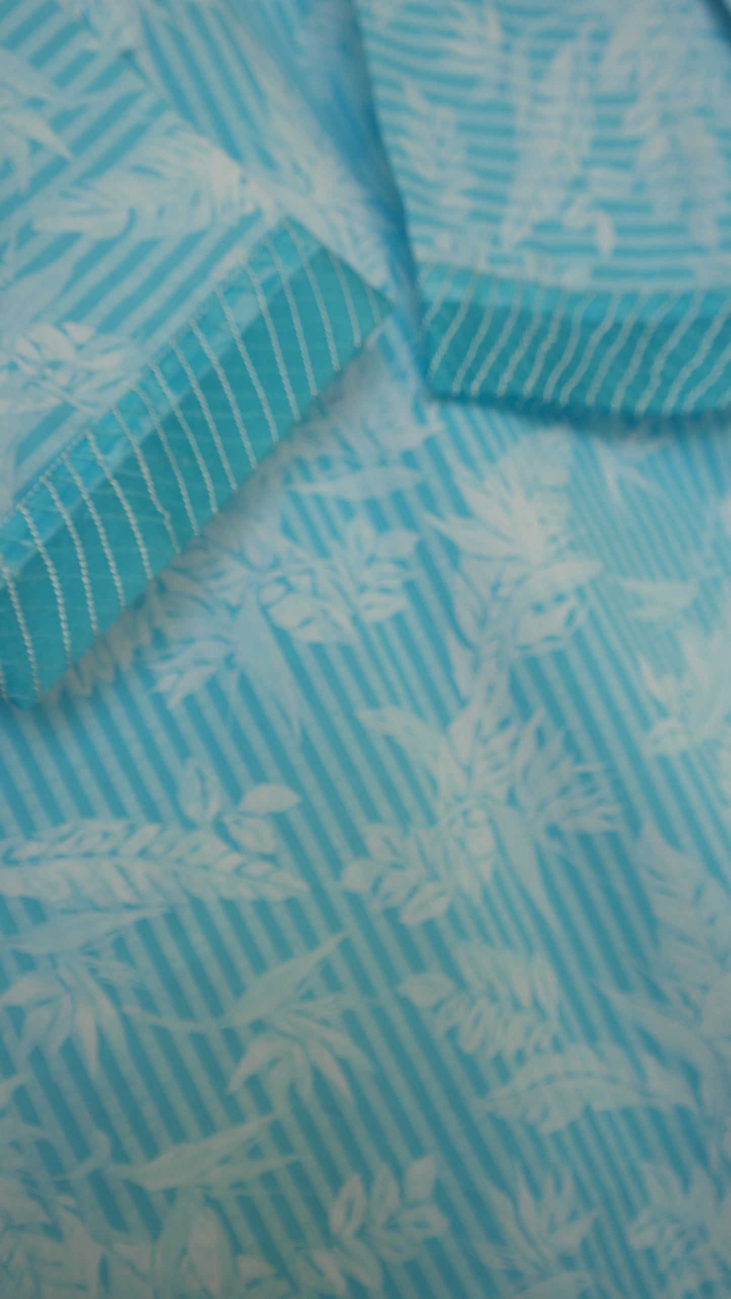 Printed Blue Breeze Stitched Lawn Set 2pcs